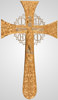 Крест напрестольный №4-3 мальтийский № 2 гальванопластика золочение