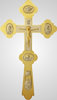 Крест напрестольный №6-4 сложный малый комбинированный