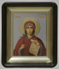 Икона в пластмассовой рамке Киот 11х13 латун. подрамник,Казанской Божьей матери, икона Богородицы для богослужений