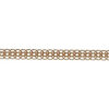 Серебряная цепочка с позолотой плетение Питон 38810