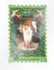 Εικόνα της Ανάστασης του Χριστού 38 σε μια σφιχτή πλαστικοποίηση 8x11 με πλάτη, ανάγλυφο, κοπτική, σωματίδιο γης