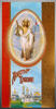 Καρτ ποστάλ εκκλησία διπλής μέσης μορφής 4 + 0 ανάγλυφο, η Ανάσταση του Χριστού στο παρεκκλήσι