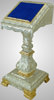 Lectern brass-copper g/plastic silvering gilded