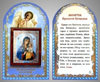 Produse festive Set biserică nr. 3 cu o icoană 6x9 dublu relief, pachet blister, culoare Fadeless
