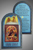 Εορταστικά προϊόντα Εκκλησιαστικό σύνολο με εικονίδιο διπλής ανάγλυφης ανάγλυφης ετικέτας 6x9, πακέτα κυψελών, Χριστούγεννα για Protopresbyter