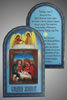 Праздничная продукция Набор церковный с иконой 6х9 двойное тиснение, блистерная упаковка,Рождество Христово для архимандрита