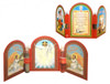 Holiday products the Triptych triple Church with consecrated oil and the earth,the Resurrection of Christ