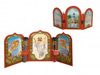 Holiday products the Triptych triple Church with consecrated oil and the earth,the Resurrection of Christ the life-giving