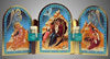 Holiday products the Triptych triple Church with consecrated oil and earth,Christmas