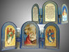 Holiday products the Triptych triple Church with consecrated oil and earth,the Nativity of Christ for the pastor