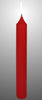 Κόκκινο διάκονο κερί με ένα φυτίλι / κόμμι / 1 τεμ.