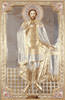 Ікона мальовнича у ризі см85х130 масло, об'ємна риза №187, емаль, позолота, Олександр Невський