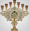 The seven-branched candlestick, the altar No. 3 combined