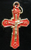 Хрест натільний Л-11 з емаллю 30 шт.