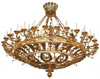 Chandelier 2 tiers 88 of candles with the Seraphim gilding