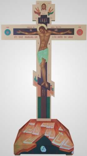 The cross of Calvary No. 1-1 canvas