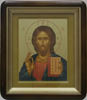 The icon in the frame 18x24 curly, tempera No. 3, the ark,Jesus Christ the Savior