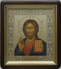 Εικονίδιο στην περίπτωση εικονογράφησης 18x24 απεικόνισε, tempera Νο 1, ο Ιησούς Χριστός ο Σωτήρας