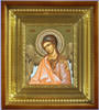 Икона Ангел-Хранитель в киоте 18х24 сложный, тиснение, подрамник ПЭТ