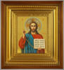 Εικονίδιο σε εικονίδιο περίπτωση 18x24 σύνθετο, ανάγλυφο, ο Ιησούς Χριστός ο Σωτήρας
