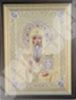 Икона Алексий митрополит Московский в киоте 24х30 сложный, конгрев