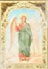 Icon of the angel life-size No. 2 wooden frame 18x24 a convex