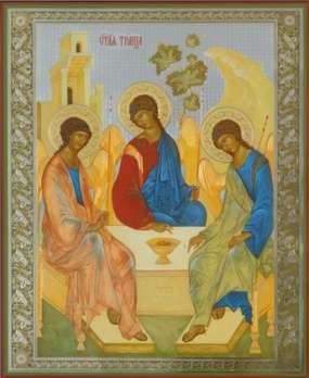 Икона Адриан и Наталья 2 на деревянном планшете 11х13 двойное тиснение для протоиерея духовная