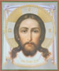 The icon on a wooden tablet 30x40 double embossing, chipboard, PVC,Nicholas in the chapel of life-giving healing