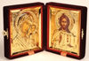 The triptych in box 11х13 velvet, Reese's gilded