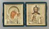 The triptych in box 6x7 velvet, Reese volumetric