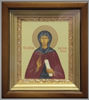Икона в киоте 11х13 сложный, темпера, рамка золочёная,Анастасия Римлянина
