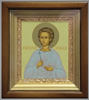 Икона в киоте 11х13 сложный, темпера, рамка золочёная,Артемий Веркольский
