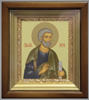 The icon is in kiot 11х13 complex, tempera, frame,gilded, Peter