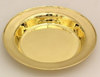 A collection plate, gilding