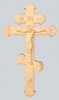 Крест №3 с объемной резьбой берёза
