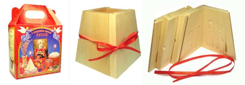 The form 1 kg of wood with ribbon