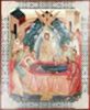 Икона Успение Богородицы в деревянной рамке №1 11х13 двойное тиснение в храм