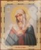 Икона Умиление в деревянной рамке №1 11х13 двойное тиснение святое