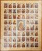 Икона Собор Богородицы на деревянном планшете 30х40 двойное тиснение, ДСП, ПВХ домашняя