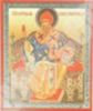 Икона Спиридон Тримифунтский 3 на деревянном планшете 6х9 двойное тиснение, аннотация, упаковка, ярлык в церковь