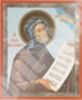 Икона Иосиф Песнописец на деревянном планшете 6х9 двойное тиснение, аннотация, упаковка, ярлык духовная