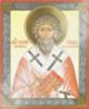 Икона Григорий Палама на деревянном планшете 11х13 двойное тиснение святое