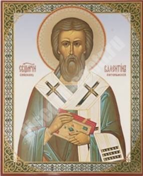 Icon Valentine Interacci on masonite No. 1 11х13 double embossed Orthodox