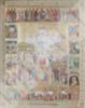 Икона Собор Новомучеников с житием на оргалите №1 11х13 тиснение Животворящая