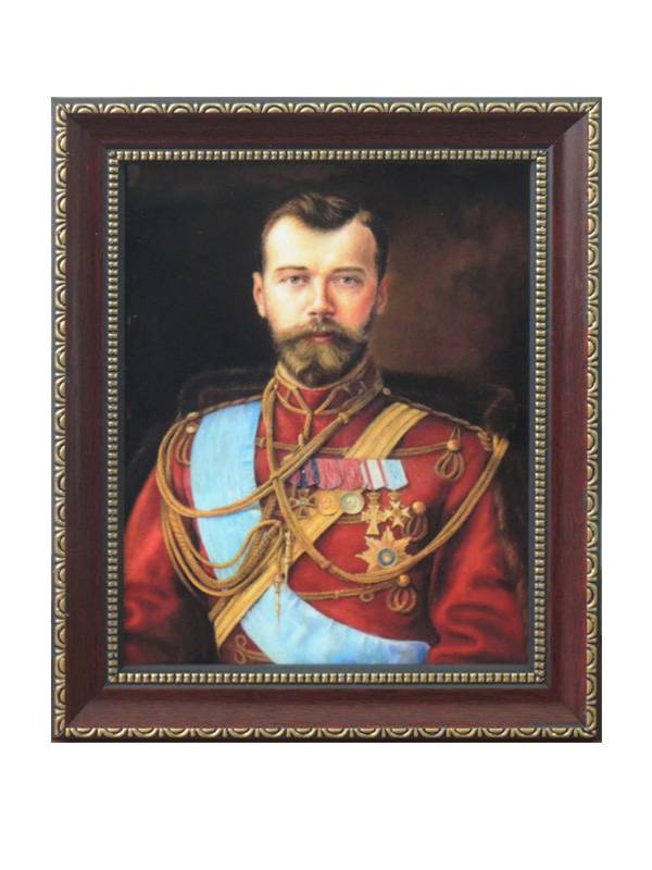 Портрет Царь Николай Второй в мундире полковника АСС