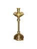 Brass temple candlestick COP 21 candle, small baby ass