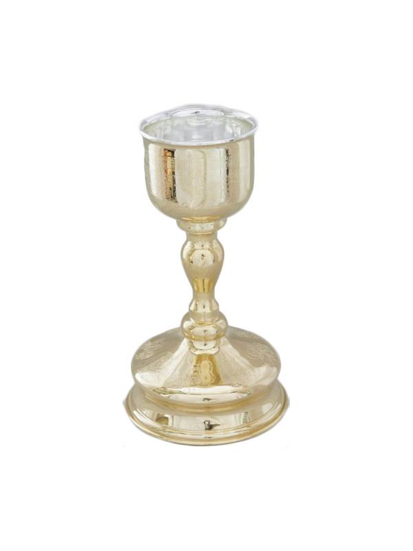 Chalice-the Cup is 0.25 with liner cupronickel silver plating ACC