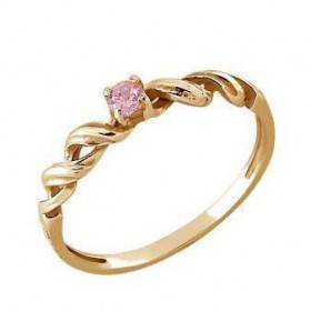 Women's ring with Fianit 16401