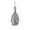 Silver amulet on the neck of Kazan 16448