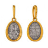 Silver pendant womens Catherine pectoral icon 31474